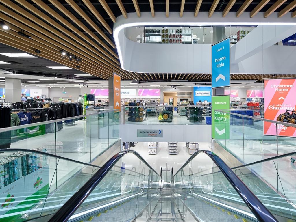 The multi-level shop is Australia’s biggest Kmart store and recent won Store Design of the Year 2022 at the Retail Asia awards. Picture: Supplied