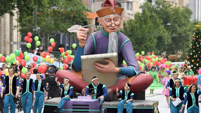 The List Keeper Christmas Pageant float. Photo: Naomi Jellicoe