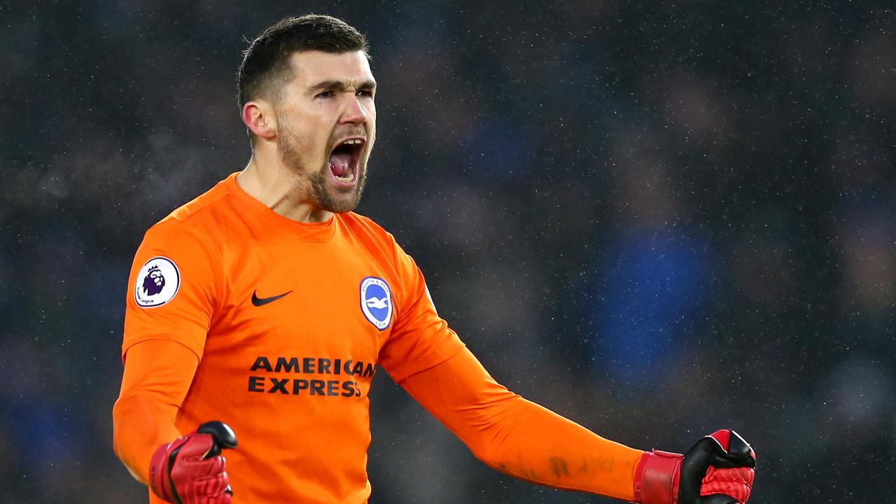 Socceroos shot stop Mat Ryan is on Manchester United's radar.