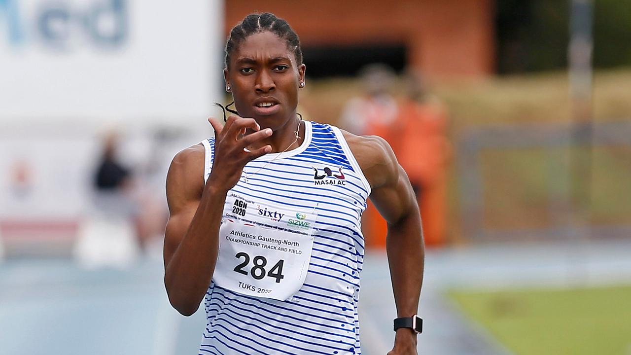 South African Olympic champion Caster Semenya. Photo by Phill Magakoe / AFP