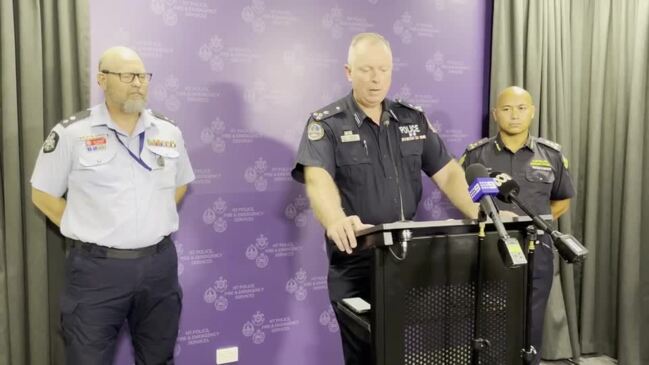 NT Police Commander Matt Hollamby on the dramatic arrest of fugitive Mark Horne