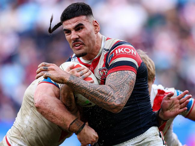 Terrell May returns from Samoa duty this week to sort out his future. NRL Imagery
