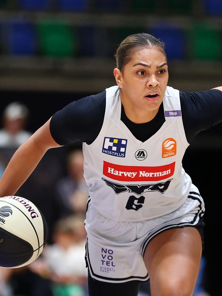 Shaneice Swain also returns to the Flames after a stint in the WNBA. Picture: Mark Nolan/Getty Images