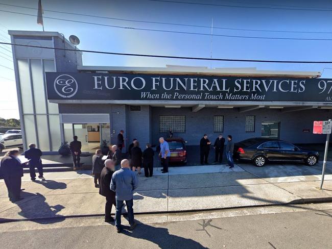 Euro Funeral Services in BankstownFrom source:https://www.google.com/maps/@-33.9273144,151.081125,3a,89.9y,69.73h,84.7t/data=!3m6!1e1!3m4!1senRbjOYARmNgFzRCw6qFoQ!2e0!7i16384!8i8192?hl=en-GB