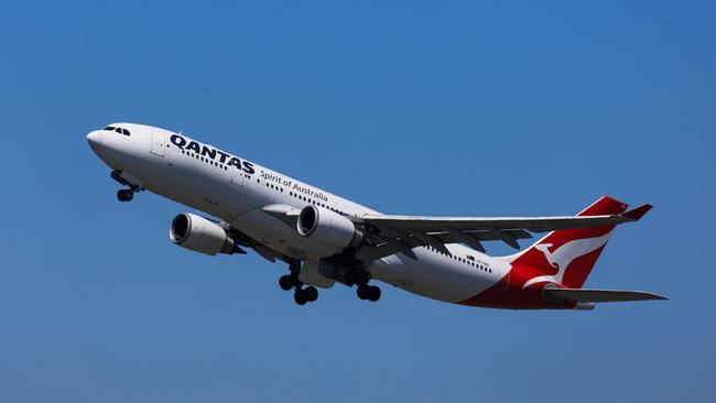 Qantas says the flexibility in its fleet allows it to deploy an Airbus A330 to replace two disrupted Boeing 737 flights. Picture: Getty Images