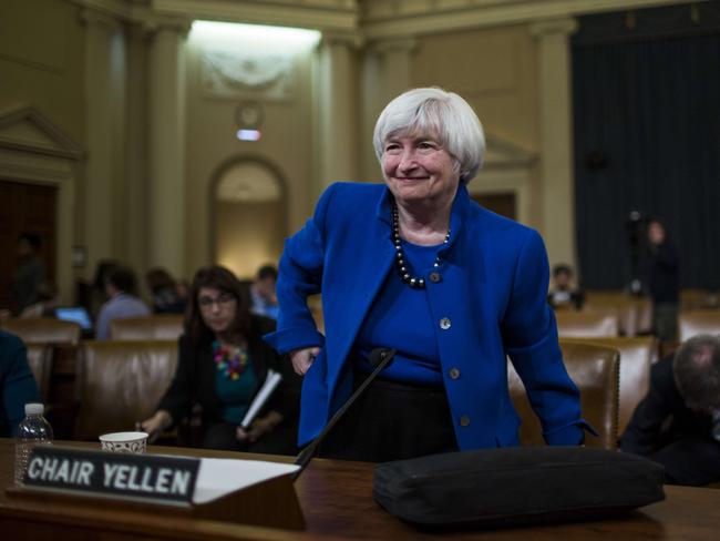 US Federal Reserve chair Janet Yellen last week flagged rising US interest rates as her country’s economy improves.