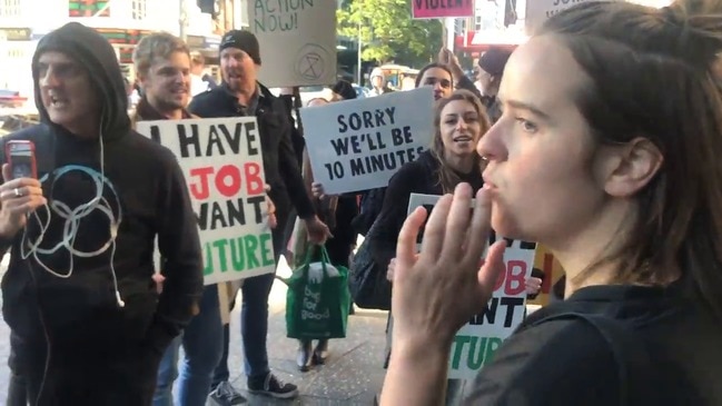 RAW: Climate change protesters gather in Brisbane