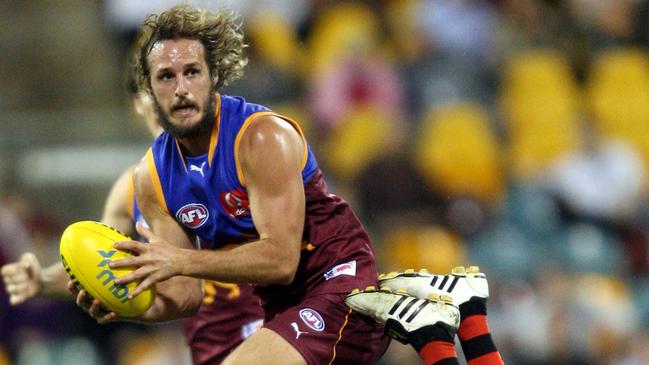 Travis Johnstone in action during a match against the Bombers.