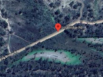 A man’s body has been found in far-southwest NSW, prompting police to seek public assistance in identifying him. The body, believed to be a man in his 50s, was found on Log Bridge Rd in Wentworth about 9am on Thursday while police were responding to reports of a scrub fire. The man’s body, which has yet to be formally identified, was discovered during a search of the area. Picture: Google