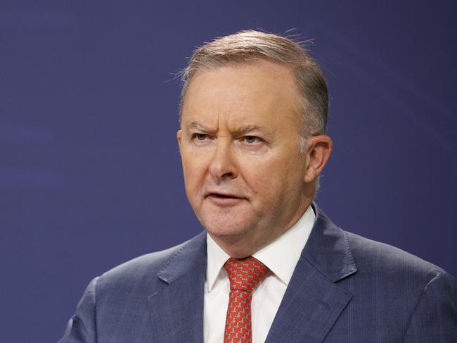 The Leader of the Australian Labor Party, Anthony Albanese, is in Sydney today with the Shadow Minister for Industrial Relations and Manager of Opposition Business, Tony Burke, and will hold a press conference.Anthony Albanese addressing the media.Photo: Tim Pascoe