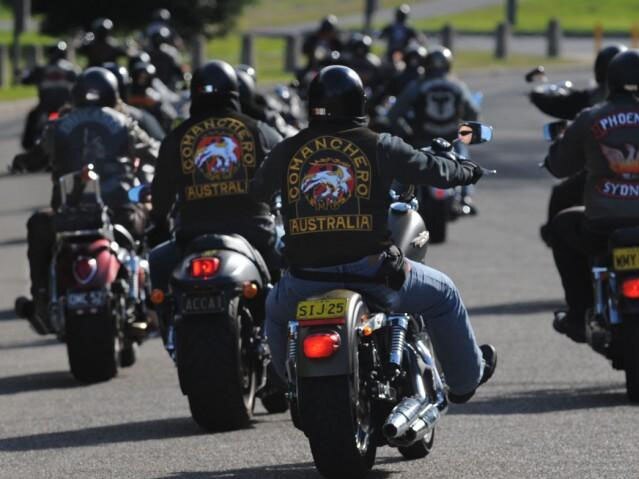 Australian bikie gangs living offshore have been called out by the AFP. Picture: Dean Lewins / AAP.