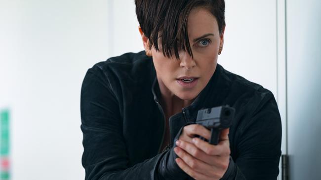 Charlize Theron stars in Netflix’s latest action flick. Picture: Netflix.