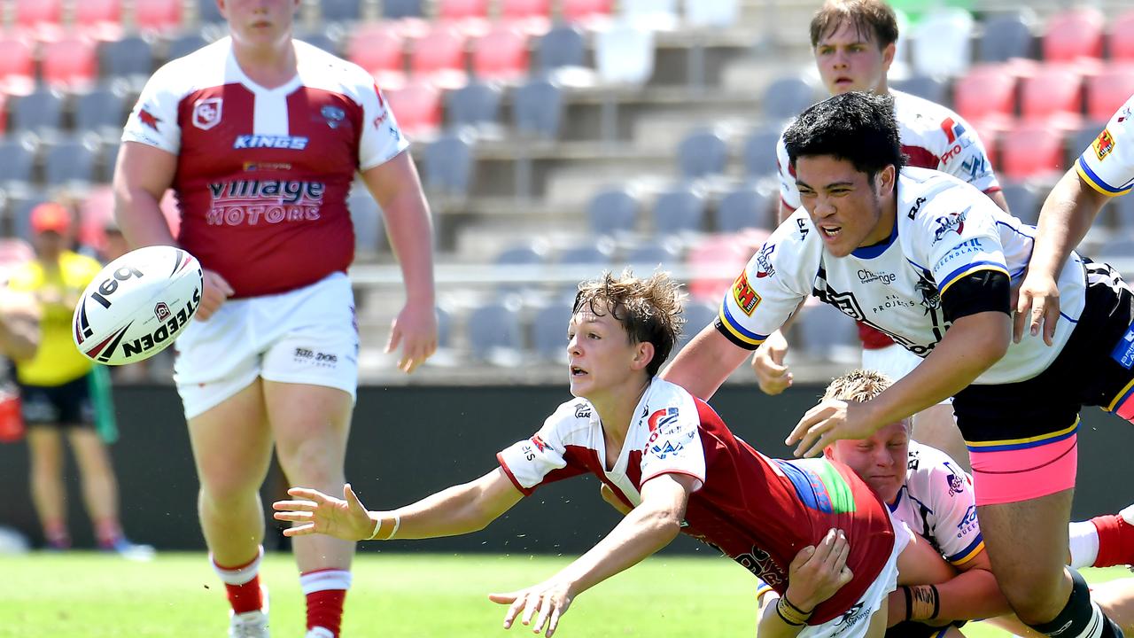 Redcliffe player Noah Fien . Picture, John Gass