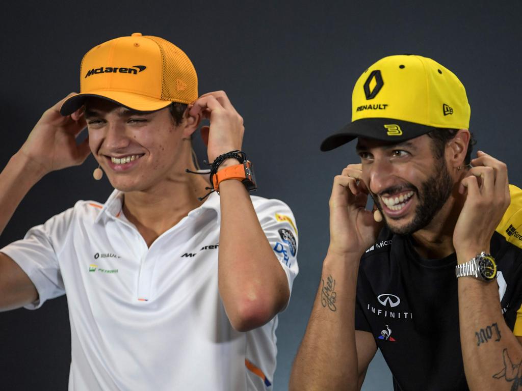 Norris and Ricciardo are going to have fun — but not too much.