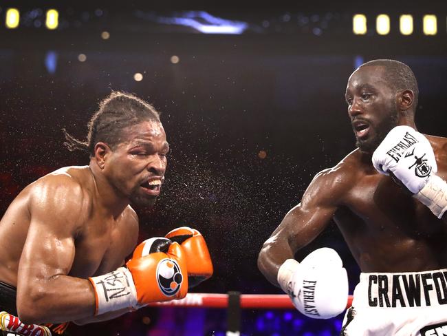 Crawford (R), is one of the best boxers on the planet. Picture: Steve Marcus/Getty Images