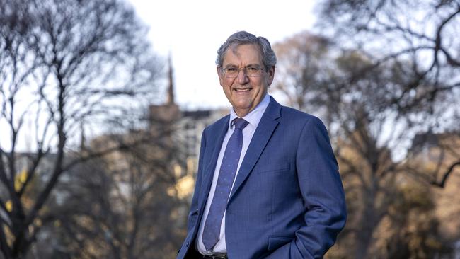 ASIC chairman Joe Longo in Treasury Gardens, Melbourne. Picture: David Geraghty