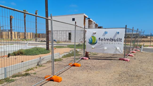 Felmeri was building the Wallaroo Shores Resort project on the Yorke Peninsula. Picture of the resort taken in February 2023.