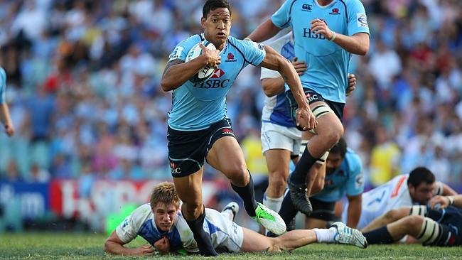 Israel Folau starred in his debut season for the Waratahs.