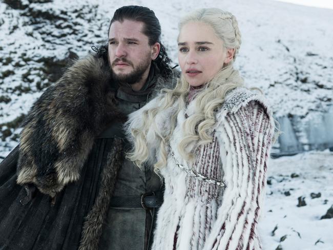 Who will rule? Our experts are tied on whether it will be Jon Snow or Daenerys. Picture: HBO