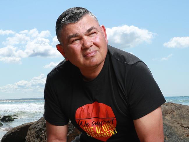 25/9/22:  Roy Ah-See at Soldiers Beach, Norah Heads. Roy is an Uluru Dialogue leader, ahead of the launch of the groupÃ¢â¬â¢s nationwide referendum advertising campaign. John Feder/The Australian.