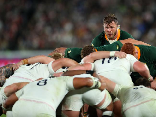 South Africa’s star number eight Duane Vermeulen. Picture: Dan Mullan/Getty Images