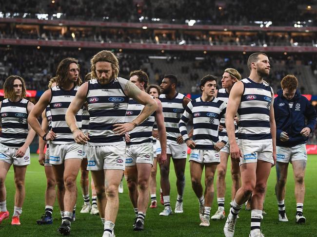 Geelong star’s scathing attack after huge loss