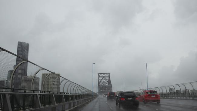 Christmas Day was a rainy day in Brisbane. File picture: AAP Image/Attila Csaszar