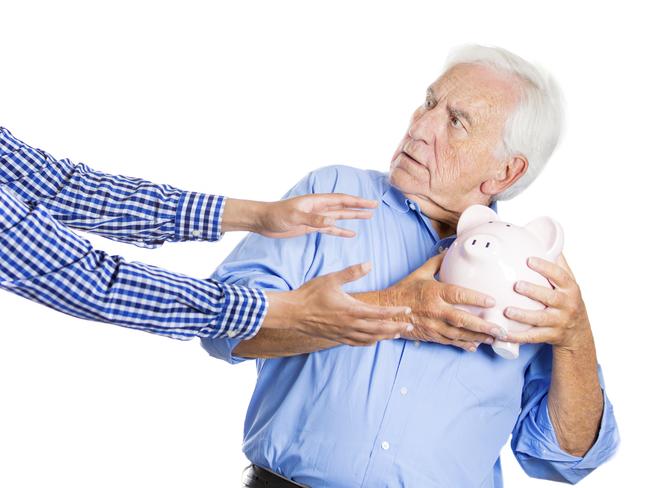 retiree, pensioner, piggy bank, generic