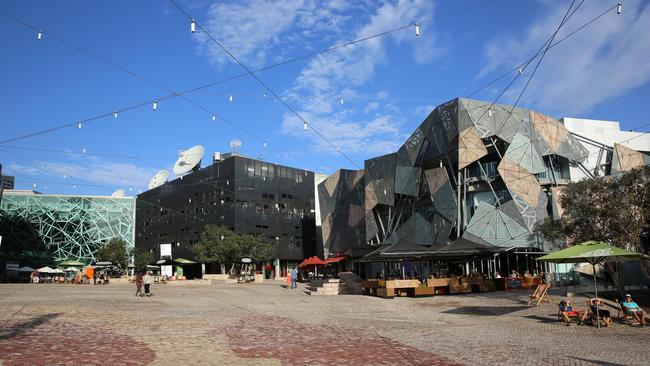 Melburnians gather to celebrate big moments in politics and sport at Federation Square.