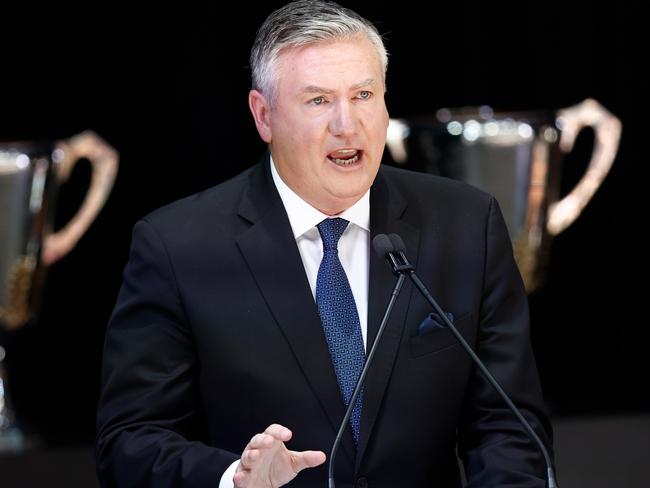 Eddie McGuire will be back in the hosting chair for Gather Round. Picture: Getty