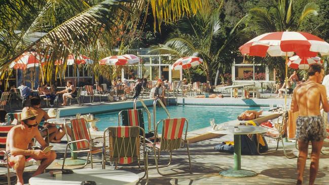 The pool at Hayman in 1961.