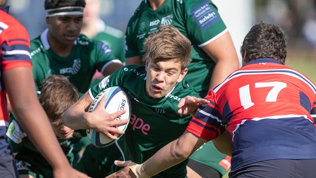 Randwick player Max Crook against Illawarra.