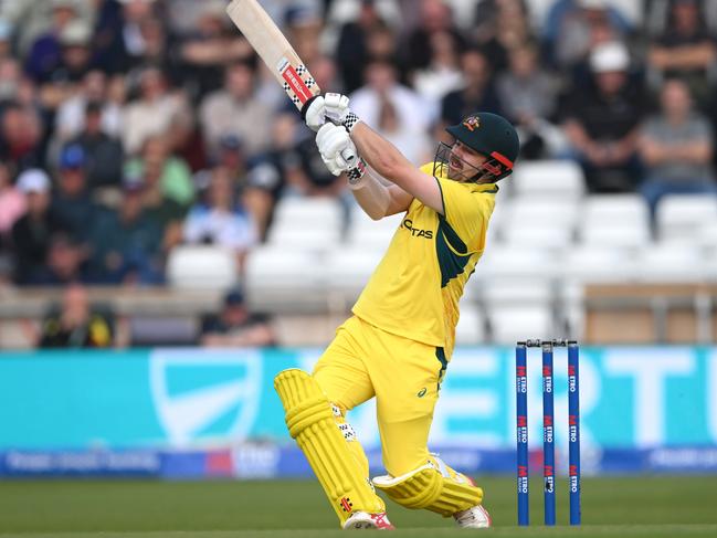 Travis Head is a likely suitor to replace Steve Smith as Australia’s test opener. Picture: Stu Forster/Getty Images