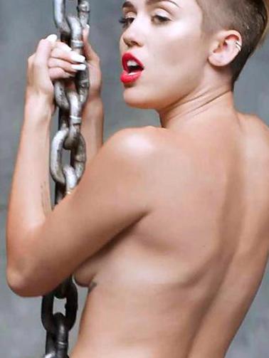 Terry Richardson directed Miley Cyrus’ controversial Wrecking Ball video. Picture: Supplied