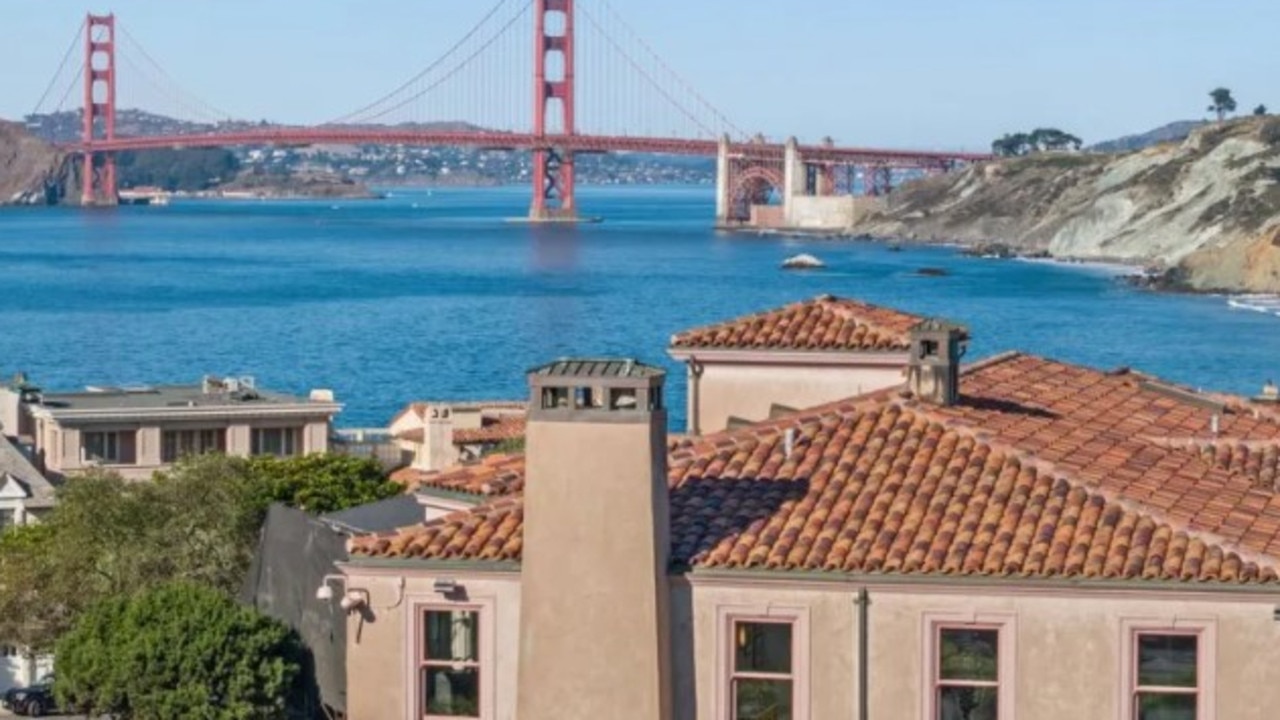 Stunning views of the Golden Gate bridge from the home. Photo Credit: Open Homes/TopTenRealEstateDeals