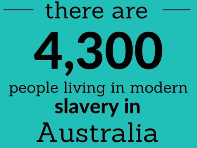 The Salvation Army and The Freedom Partnership to End Modern Slavery. Picture: Red Cross