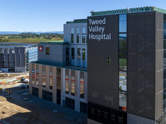 The new Tweed Valley Hospital is set to open in early 2024. Picture: Contributed