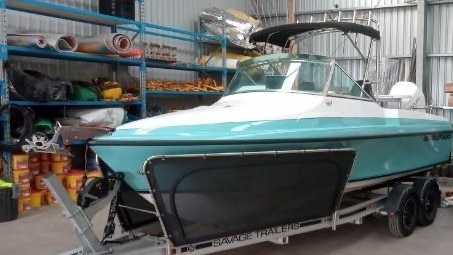 Police are seeking information about a boat and trailer stolen from Wendouree in June 2023. Photo: Victoria Police