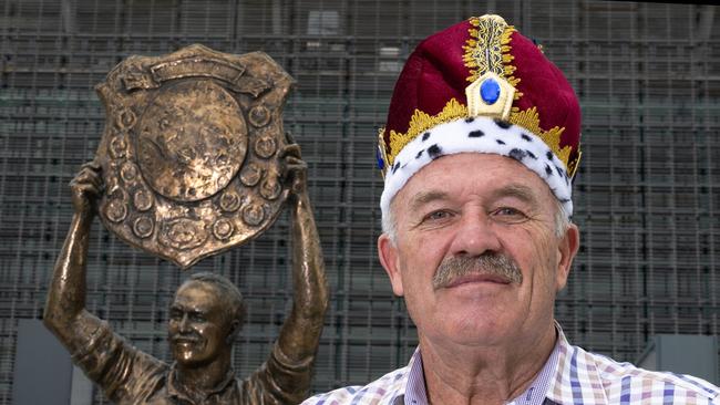 Wally Lewis at Suncorp Stadium ahead of the Kings Birthday public holiday. Photo - Zain Mohammed