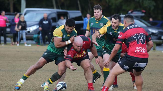 Griffith University Colleges Knights v Surfers Paradise Dolphins faced off in the 2022 GCDRU first grade grand final. Picture: Mike Batterham
