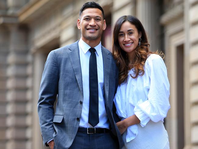 Israel and Maria Folau have bought acreage just outside of Brisbane. Picture: Aaron Francis