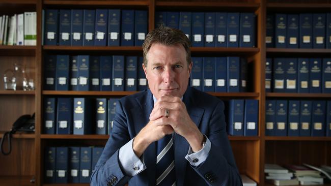 Attorney-General Christian Porter photographed at his offices in Sydney. Picture: Britta Campion