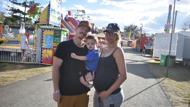 Anton, Anton Jr, and Ramana at the 2023 Gatton Show on Friday, July 21. Picture: Peta McEachern