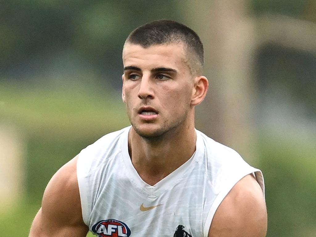 Nick Daicos looks to have overcome a foot complaint. Picture: Quinn Rooney/Getty Images