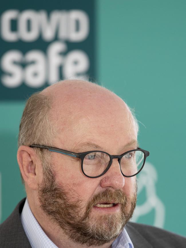 Health Department secretary Dale Webster. Picture: Chris Kidd
