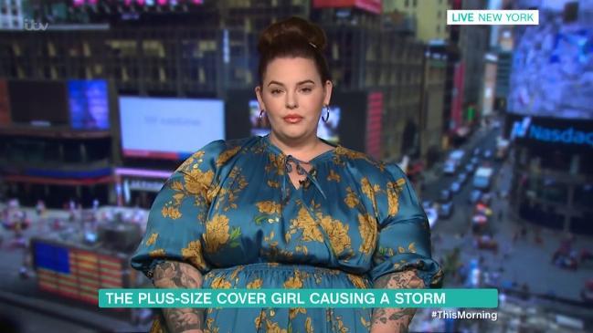 Plus-size model Tess Holliday opens up about eating disorder
