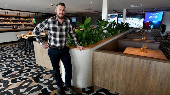 Twin Cities Hotel. Twin City Hotel manager Chris McNeill in the Downtown Bar. Picture: Evan Morgan