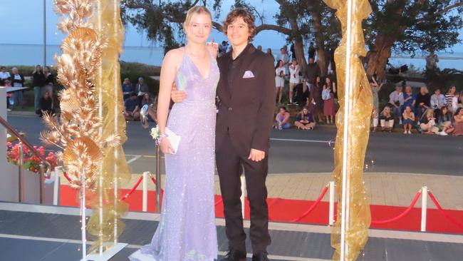 Holly Park &amp; Tyler Manssen at the Xavier Catholic College formal.