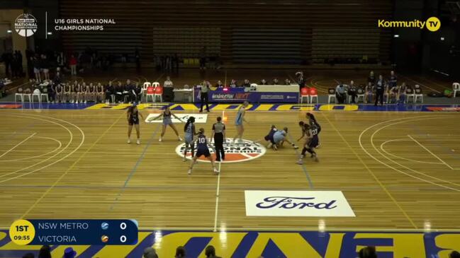 Replay: NSW Metro v Victoria Metro (Girls) - Basketball Australia Under-16 National Championships Day 6