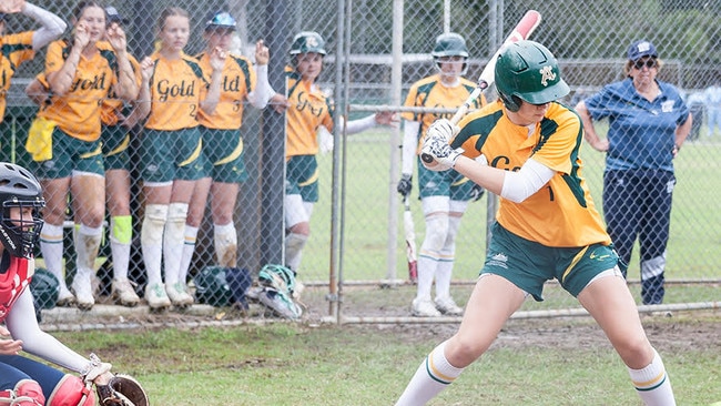 Tallulah Lewis would love to study and play softball in the US.